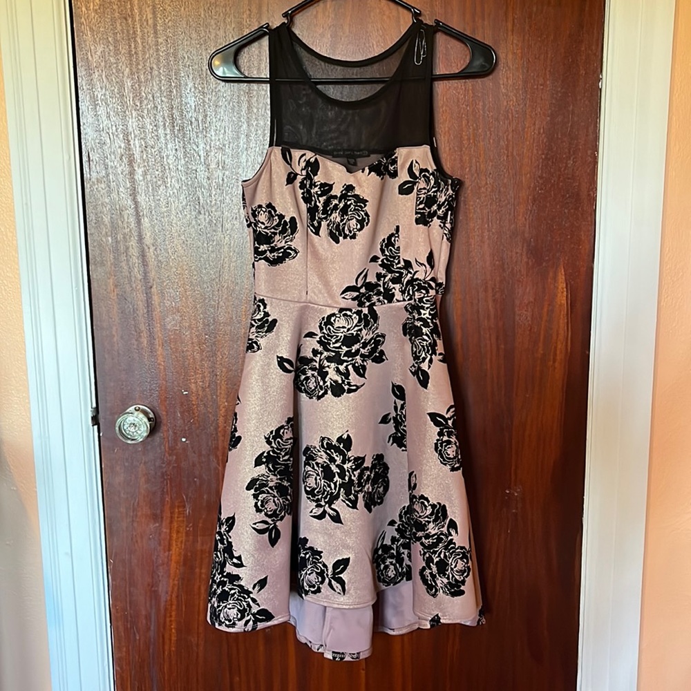 Metallic Pink Dress